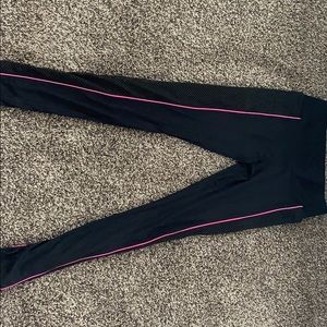 Black and pink leggings